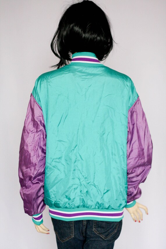 Colorful windbreaker 90s deals