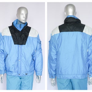 Talla Media Chaqueta de esquí Chaqueta de esquí Chaqueta de invierno Ropa de invierno Chaqueta deportiva Chaqueta de abrigo Chaqueta de hombre Chaqueta de esquí vintage Overal de invierno