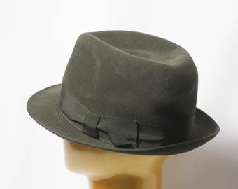Gorro de lana Sombrero fedora clásico unisex Sombrero para hombre Sombrero para mujer Fedora negro Fedora unisex Talla pequeña Fedora para hombre Sombrero vintage Sombrero negro