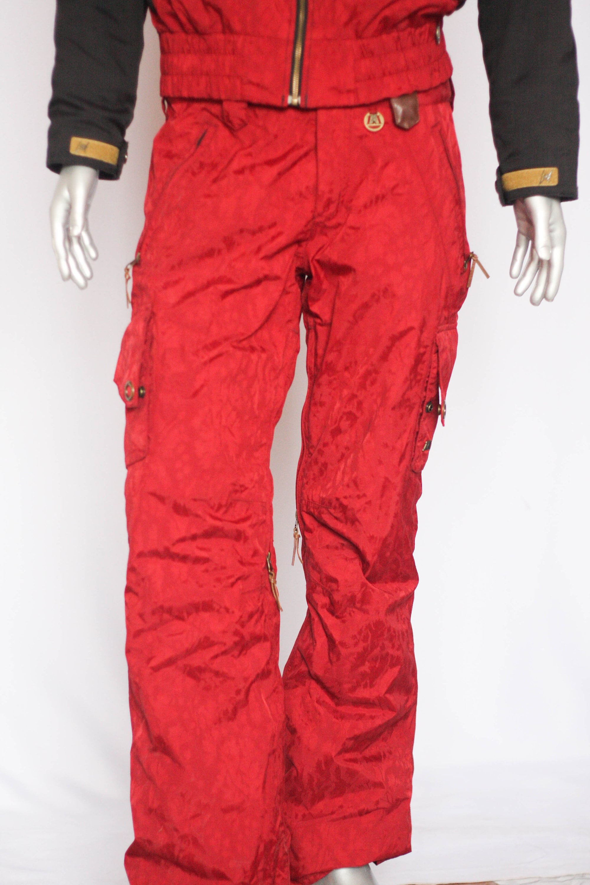 Two Piece Ski Suit Mens Ski Wear Retro Jumpsuit Winter Suit Etsy