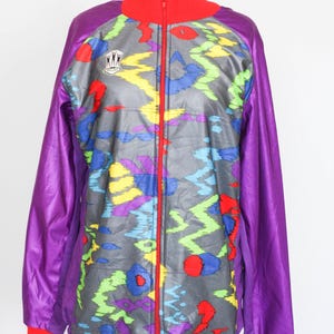 Vintage 90s Jeantex Bike Jacket Size: XL / Antique Bicycle