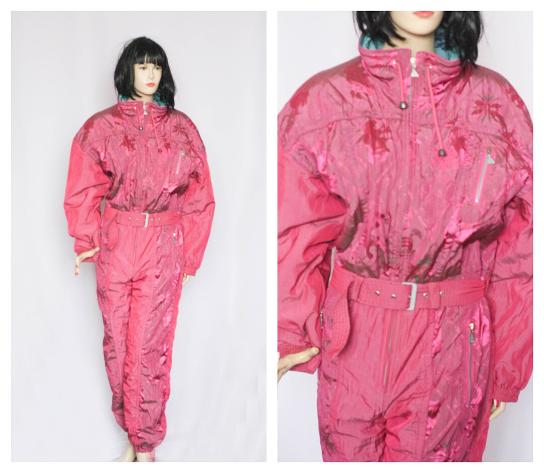 Oversized Ski Suit Womens Ski Suit Winter Suit Warm Suit Snow Etsy