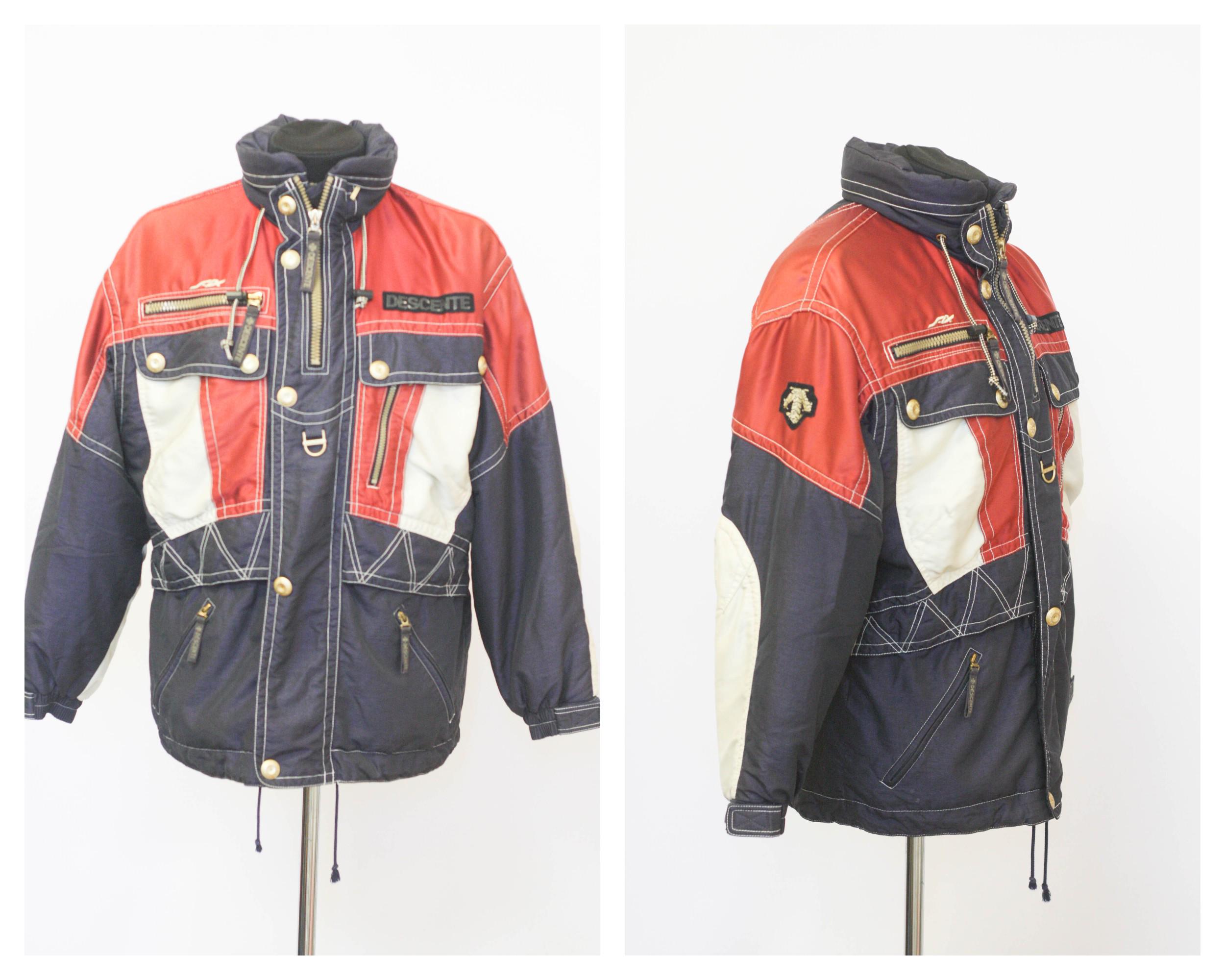 Taille Small Veste de ski Veste de ski Veste d'hiver Vêtements d'hiver Veste de sport Veste chaude Veste homme Veste de ski vintage Combinaison d'hive