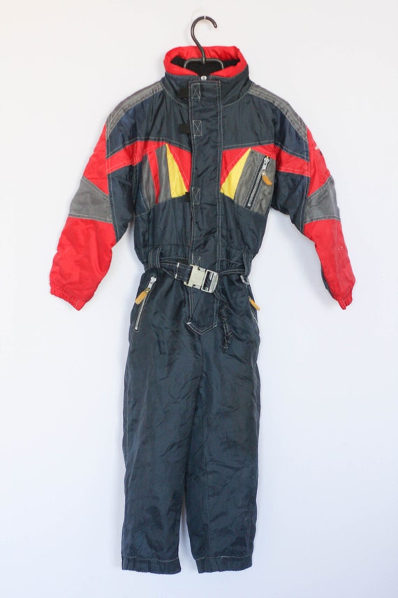 110 size 4T kids Vintage suit Ski siut Baby suit … - image 2
