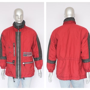 Talla pequeña Chaqueta de esquí Chaqueta de esquí Chaqueta de invierno Ropa de invierno Chaqueta deportiva Chaqueta de abrigo Chaqueta de hombre Chaqueta de esquí vintage General de invierno