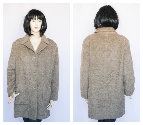 Autumn wool jacket Womens jacket Warm jacket Wool… - image 1