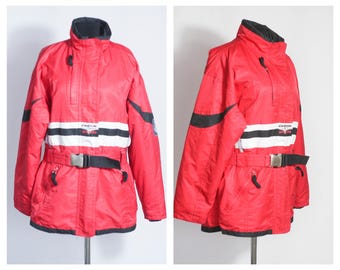 Chaqueta de esquí para mujer Chaqueta vintage Abrigo de invierno Chaqueta cálida Chaqueta de salto Chaqueta cálida Abrigo de invierno Chaqueta de mujer Chaqueta de nieve Chaqueta de esquí