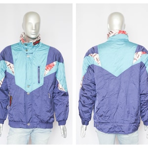 Talla mediana Chaqueta de esquí Chaqueta de esquí Chaqueta de invierno Ropa de invierno Chaqueta deportiva Chaqueta de abrigo Chaqueta de hombre Chaqueta de esquí vintage Overal de invierno