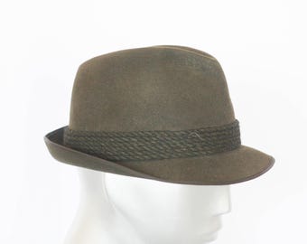 Fedora unisexe Fedora pour homme Chapeau marron Chapeau rétro Chapeau vintage Chapeau en feutre Chapeau mode Fedora homme Chapeau Panama Chapeau unisexe Fedora gris