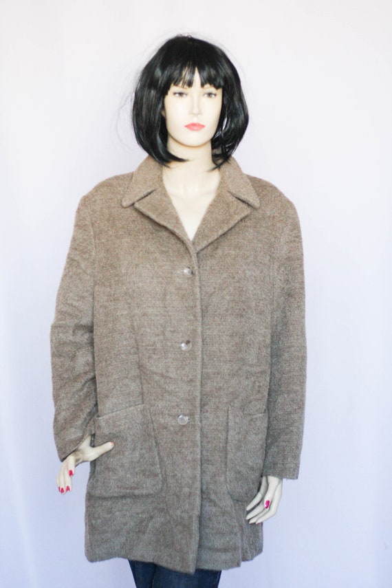 Autumn wool jacket Womens jacket Warm jacket Wool… - image 2