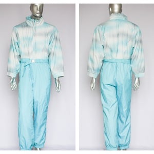 80s Vintage ski suit Retro ski suit Mens ski suit One piese suit Jump suit Sportswear Winter sports Snow suit Skiing suit Snowboard