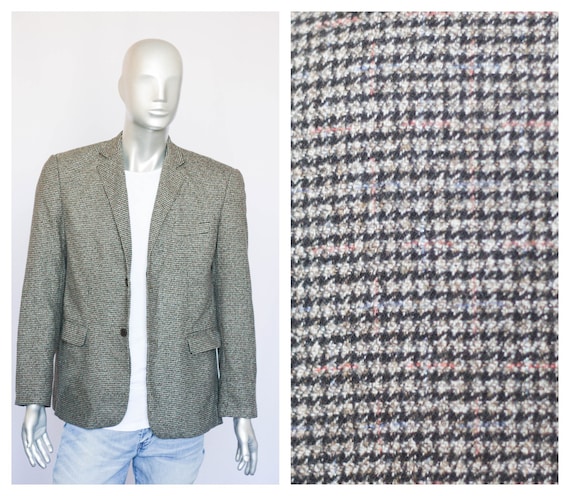 Plaid casual blazer sale