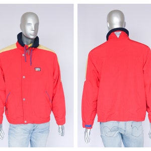 Talla mediana Chaqueta de esquí Chaqueta de esquí Chaqueta de invierno Ropa de invierno Chaqueta deportiva Chaqueta abrigada Chaqueta de hombre Chaqueta de esquí vintage Mono de invierno