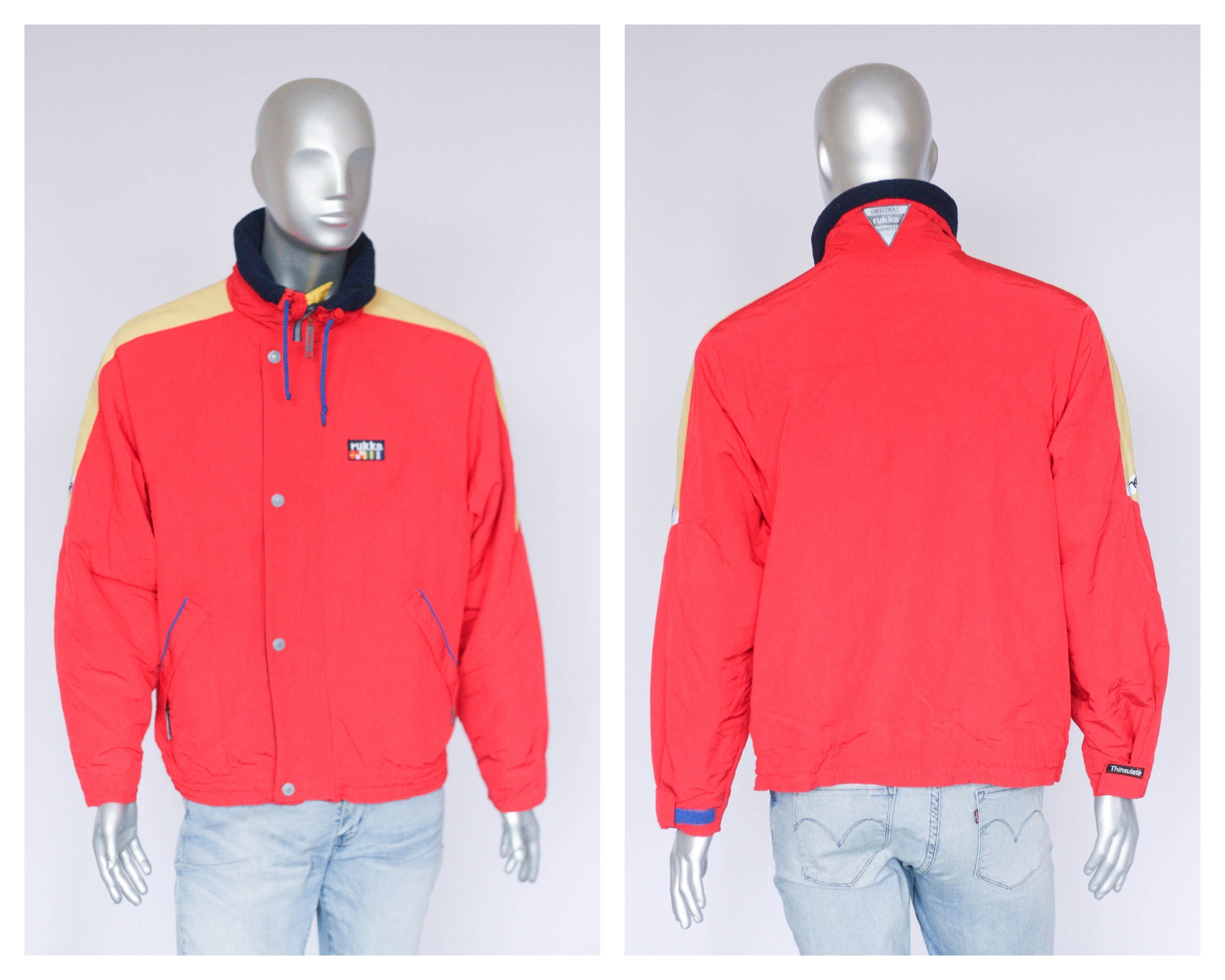 Taille moyenne Veste de ski Veste de ski Veste d'hiver Vêtements d'hiver Veste de sport Veste chaude Veste homme Veste de ski vintage Combinaison d'hi