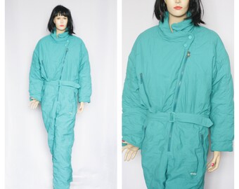 Vintage DESCENTE Ski Suit Retro Ski Suit Snowboarding Suit Vintage