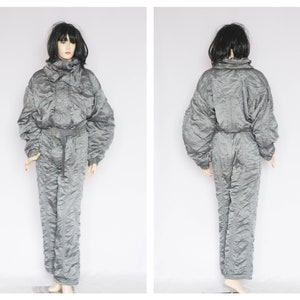 Vintage oversized suit Jumpsuit Warm suit Snowsuit Skiing suit Winterwear Jumpsuit Onepiece suit Retro ski suit Ski wear Winter overalls