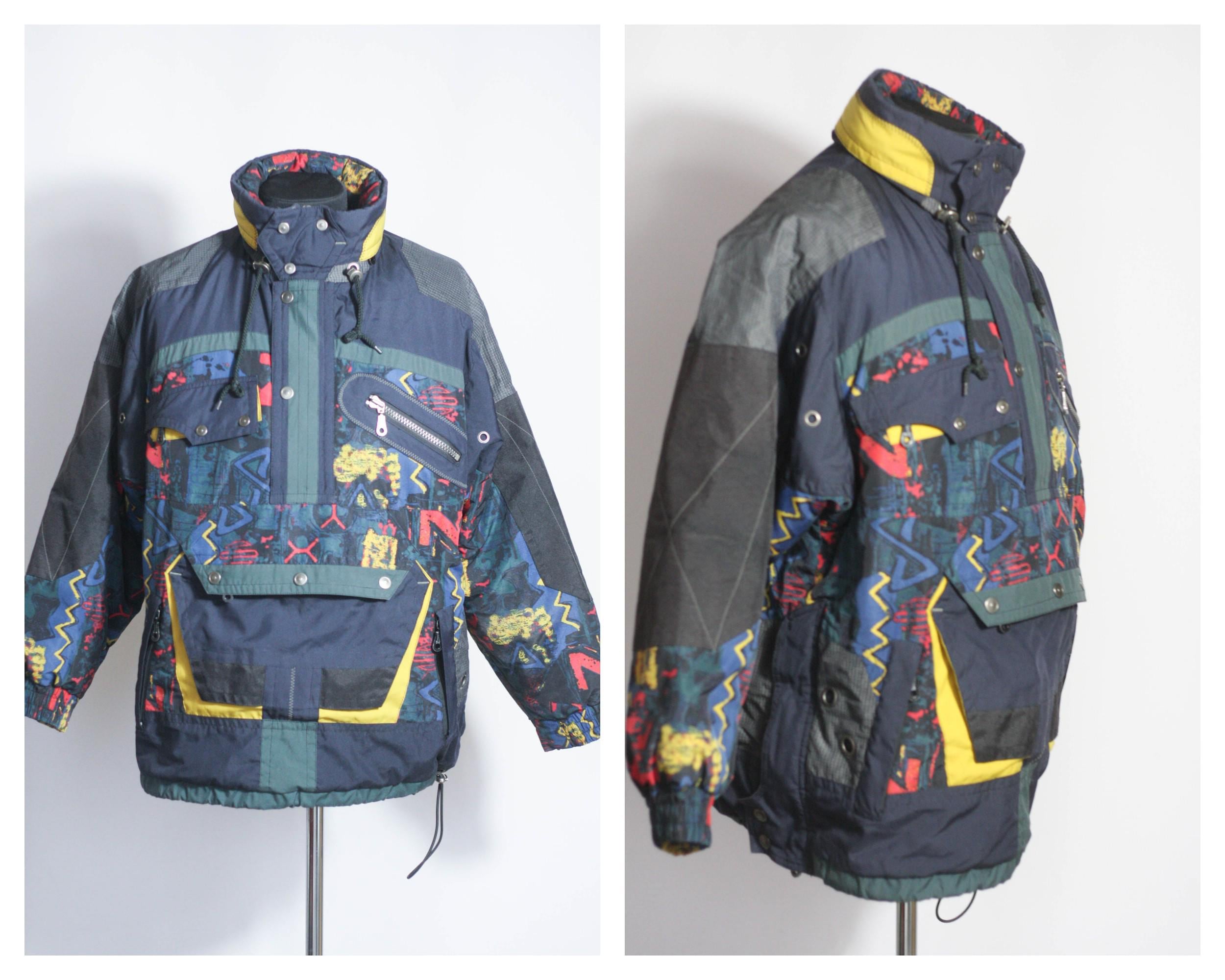 Taille moyenne Veste de ski Veste de ski Veste d'hiver Vêtements d'hiver Veste de sport Veste chaude Veste homme Veste de ski vintage Combinaison d'hi