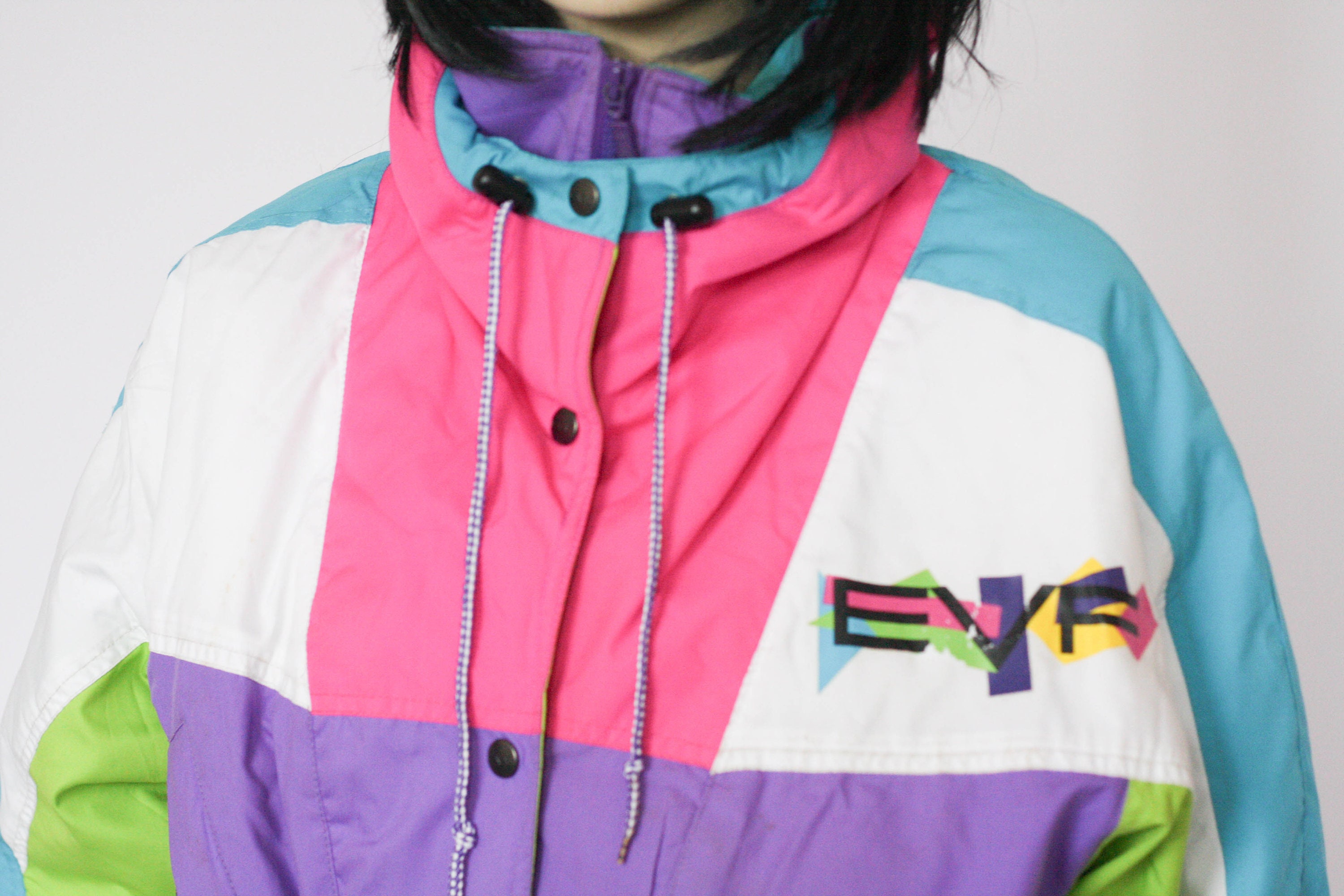 90s Ski Suit Womens Ski Wear Retro Jumpsuit Winter Suit Skiing Suit