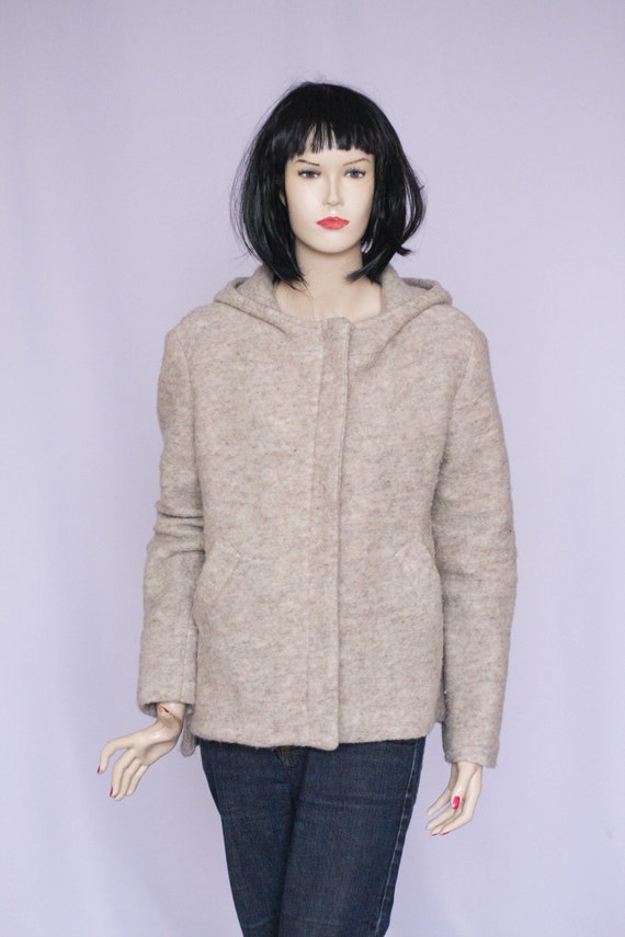 Autumn wool jacket Womens jacket Warm jacket Wool… - image 3