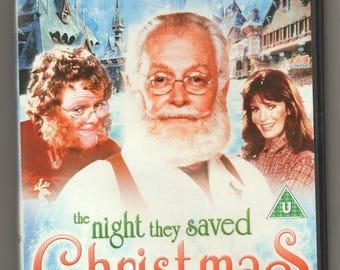The Night They Saved Christmas Factory disc. Not Hand Made like others Sealed New
