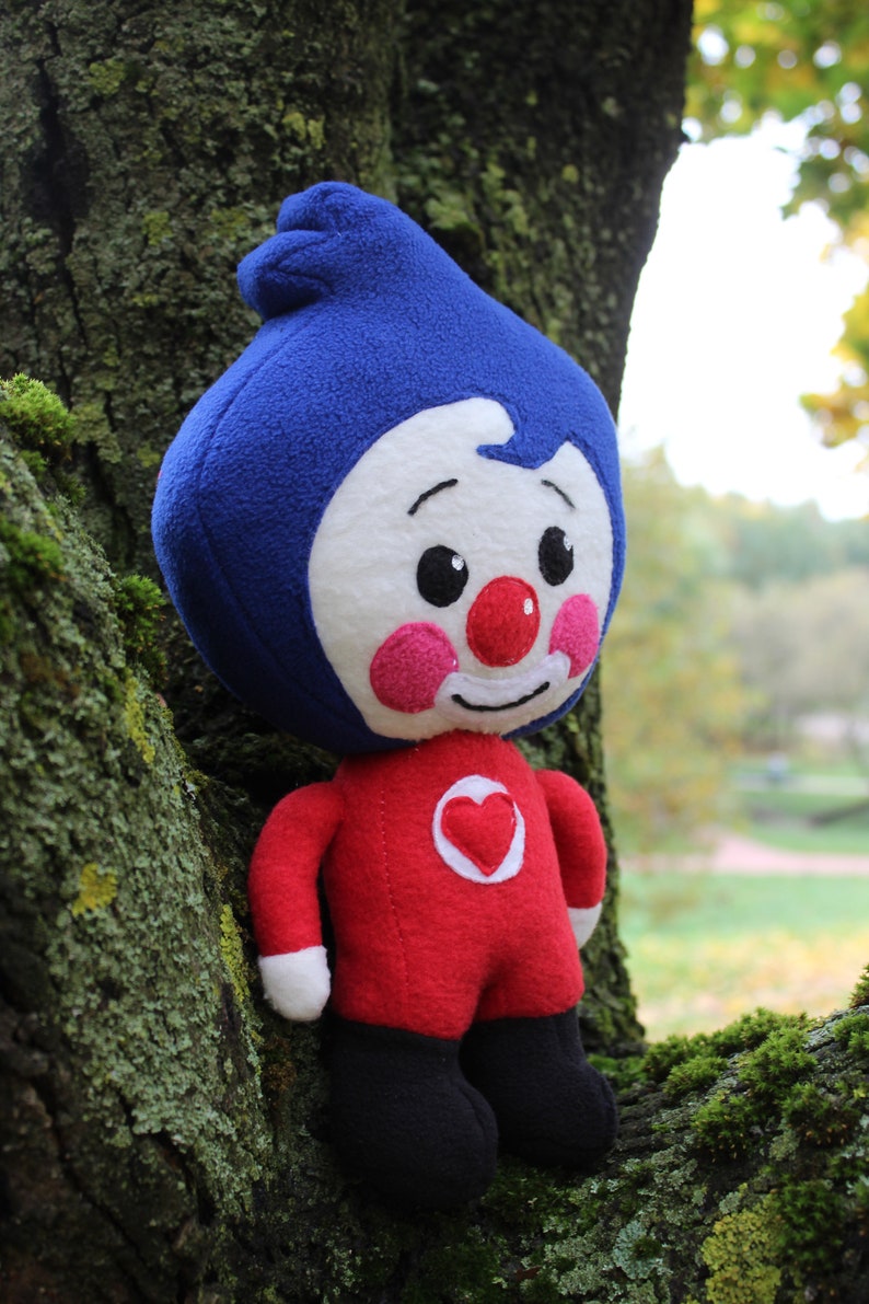 Plim Plim clown soft toy | Etsy