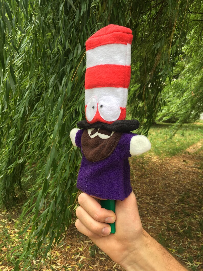 Mr Hat Puppet south Park Etsy