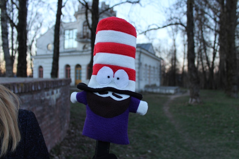 Mr Hat Puppet south Park Etsy