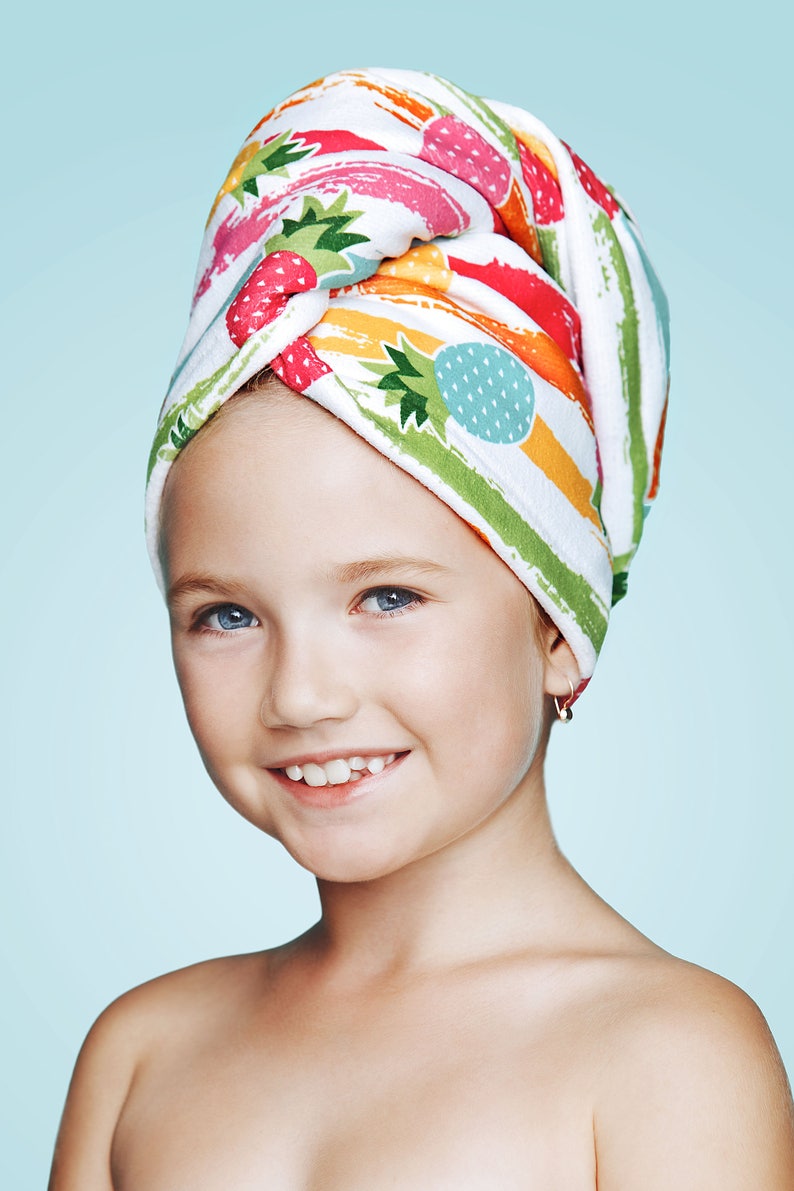 Kids Hair Turban Kids Head Wrap Kids Summer Head Wrap Kids Etsy