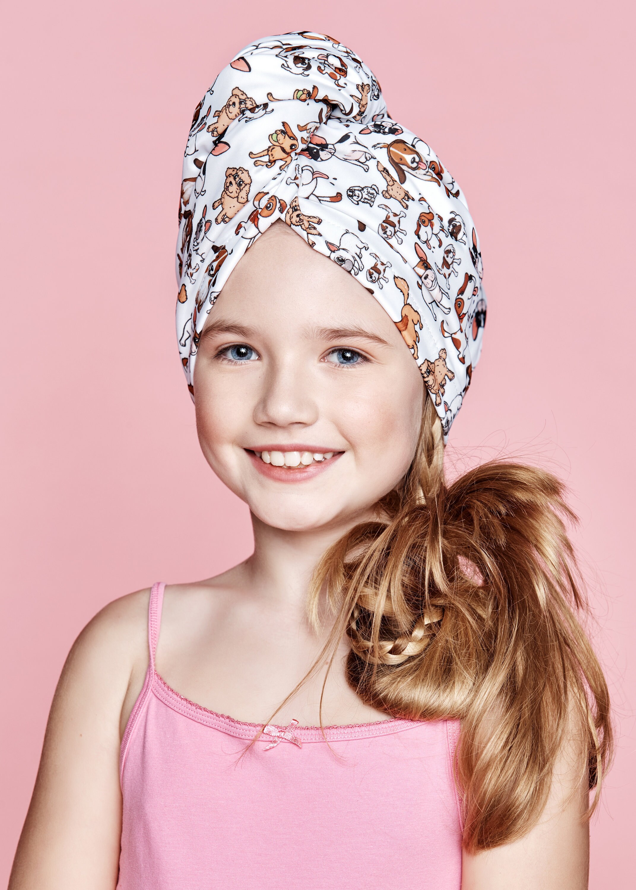 Beach UV Hair Turban Kids Hair Turban Head Wrap Summer Etsy