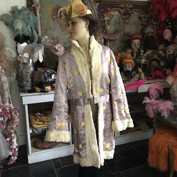 1920's French Boudoir Coat Flapper Charleston