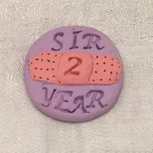 2 Year Recovery Token SIR(Self Injury Recovery)