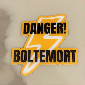 Bolt Boltemort Electric Vehicle Car Bumper Sticker Vinyl Decal