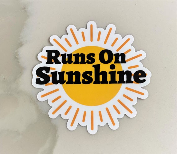 Vinyl Sticker: Sunshine Vinyl Sticker: Sunshine