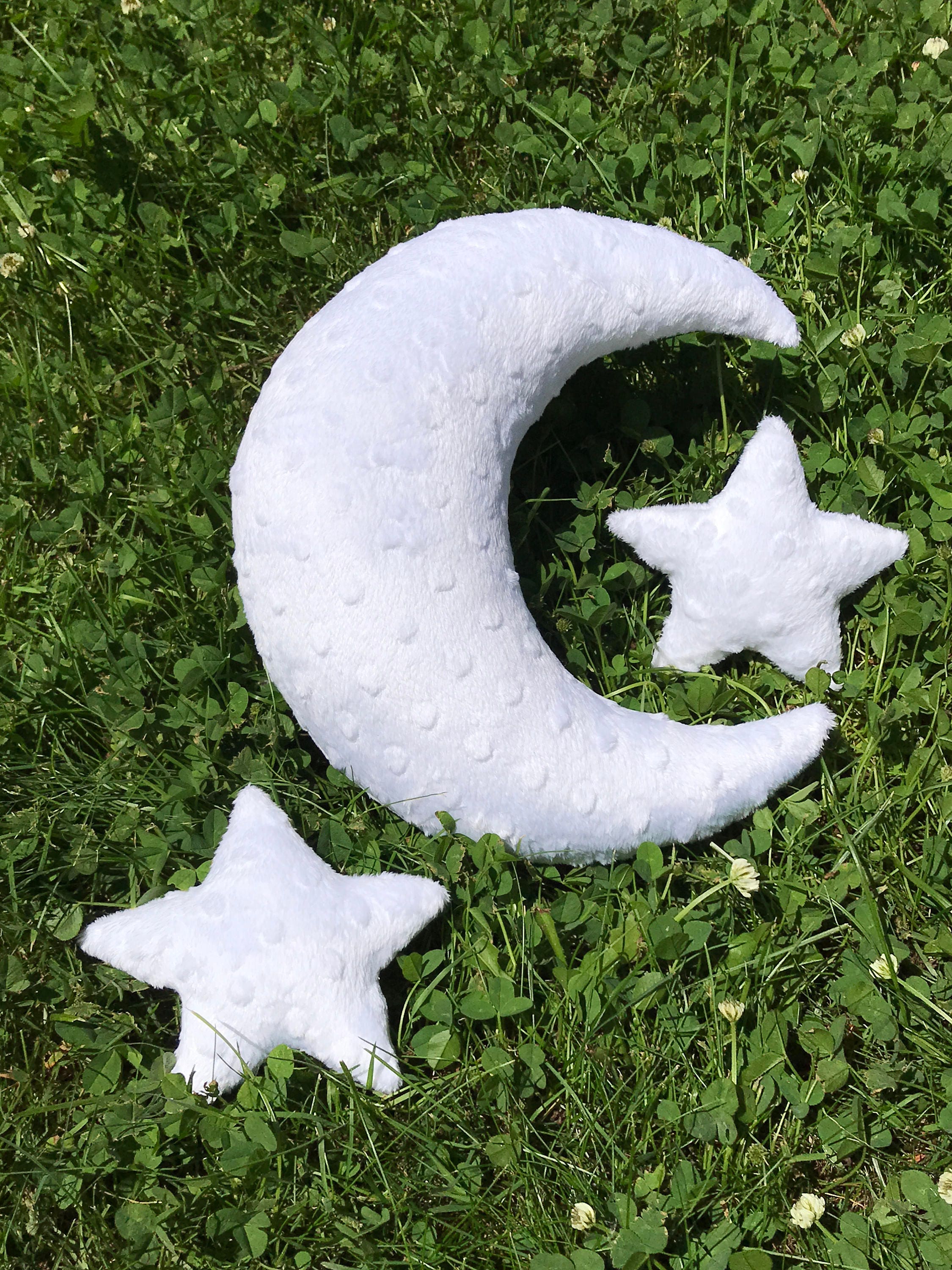 Plush Moon and Star Set in Cuddly Fleece | Etsy