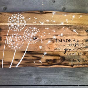 Personalized Wedding sign, gift for bride, Bridal shower gift, Mrs gift, Wedding Gift, Engagement gift, Rustic wedding decor, Wedding sign
