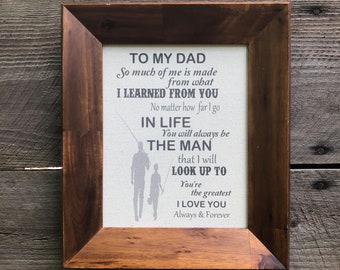 Fathers Day Gift from daughter, Gift from Son, Dad present, Step Dad, Father in law gift