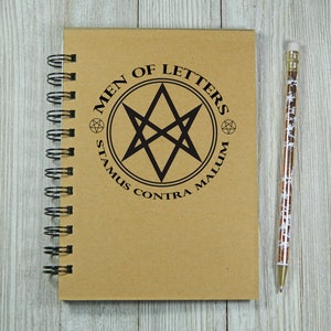 Supernatural inspired notebook/journal/day planner - Men of Letters