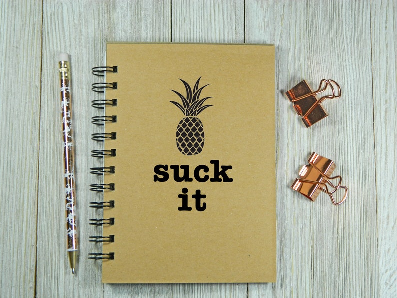 Suck it notebook/journal/day planner image 1