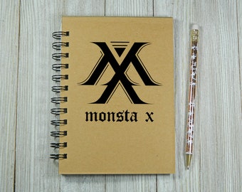 Monsta X inspired Notebook/Journal