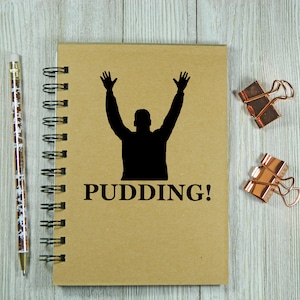 Supernatural Inspired &quot;Pudding!&quot; Notebook/Journal