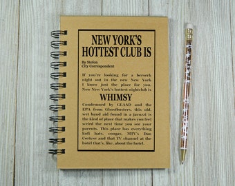 New York's hottest club is...SNL's Stefon inspired notebook/journal