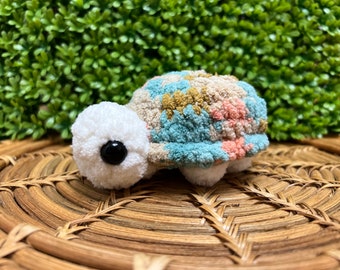 Crochet Amigurumi Turtle Plush