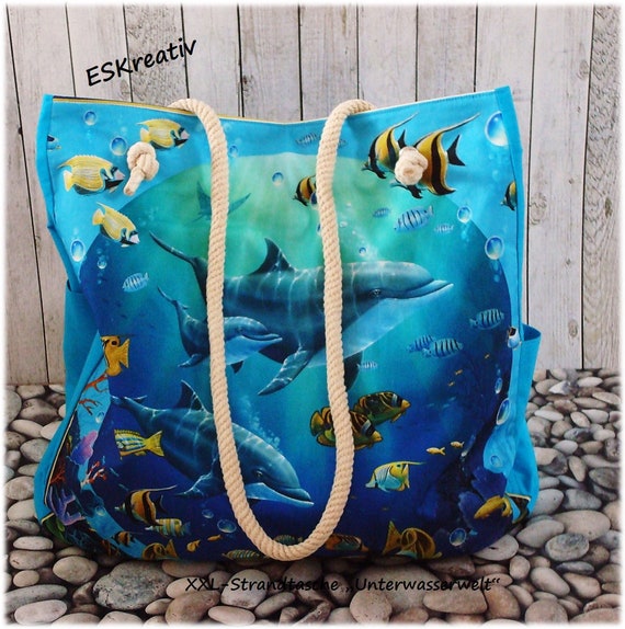 XXL-Strandtasche XXL-Shopper Große Umhängetasche Große