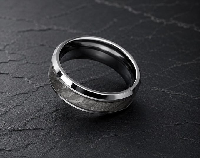 Custom Celtic Knot Tungsten Wedding Band, 6mm 8mm Brushed Finish Ring, Personalized Engraved Couple Ring, Durable Modern Promise Ring