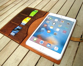 iPad mini,2020, iPad Air 2020, iPad 9,7, étui iPad, étui en cuir iPad, support en cuir iPad, portefeuille en cuir iPad