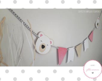 Guirlande oursonne pour décorer la chambre de votre petite chérie !