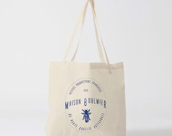 Tote Bag Royal Blue House Boulmier