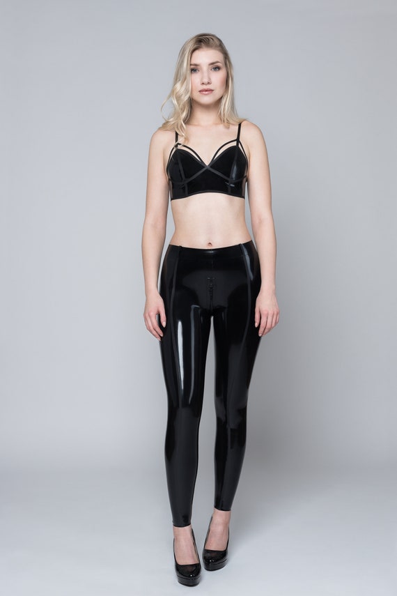 latex bralette
