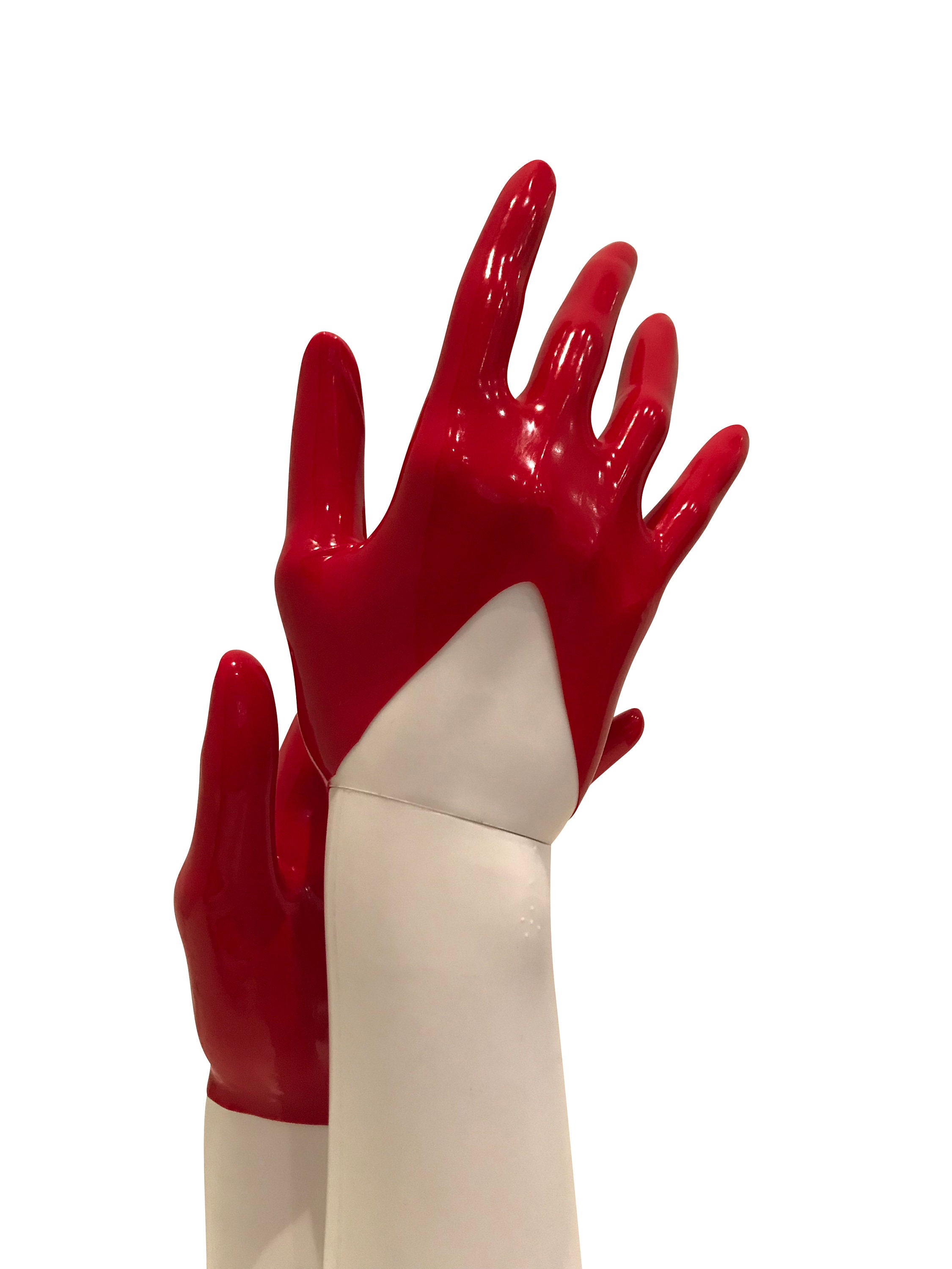Latex Gloves Red SLICED GLOVES Red Latex Gloves Latex Etsy Singapore