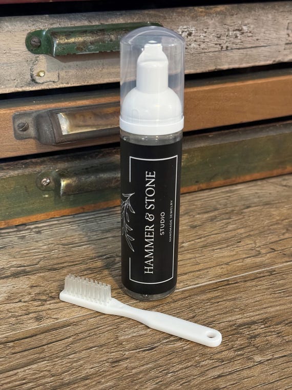 Foaming Jewelry Cleaner - Jewelry Cleaner - Great Jewelry Cleaner - Sparkling Jewelry Cleaner